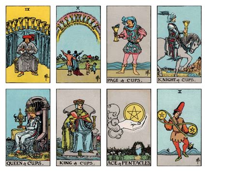 cartas tarot para imprimir|Barajas de Tarot para Imprimir